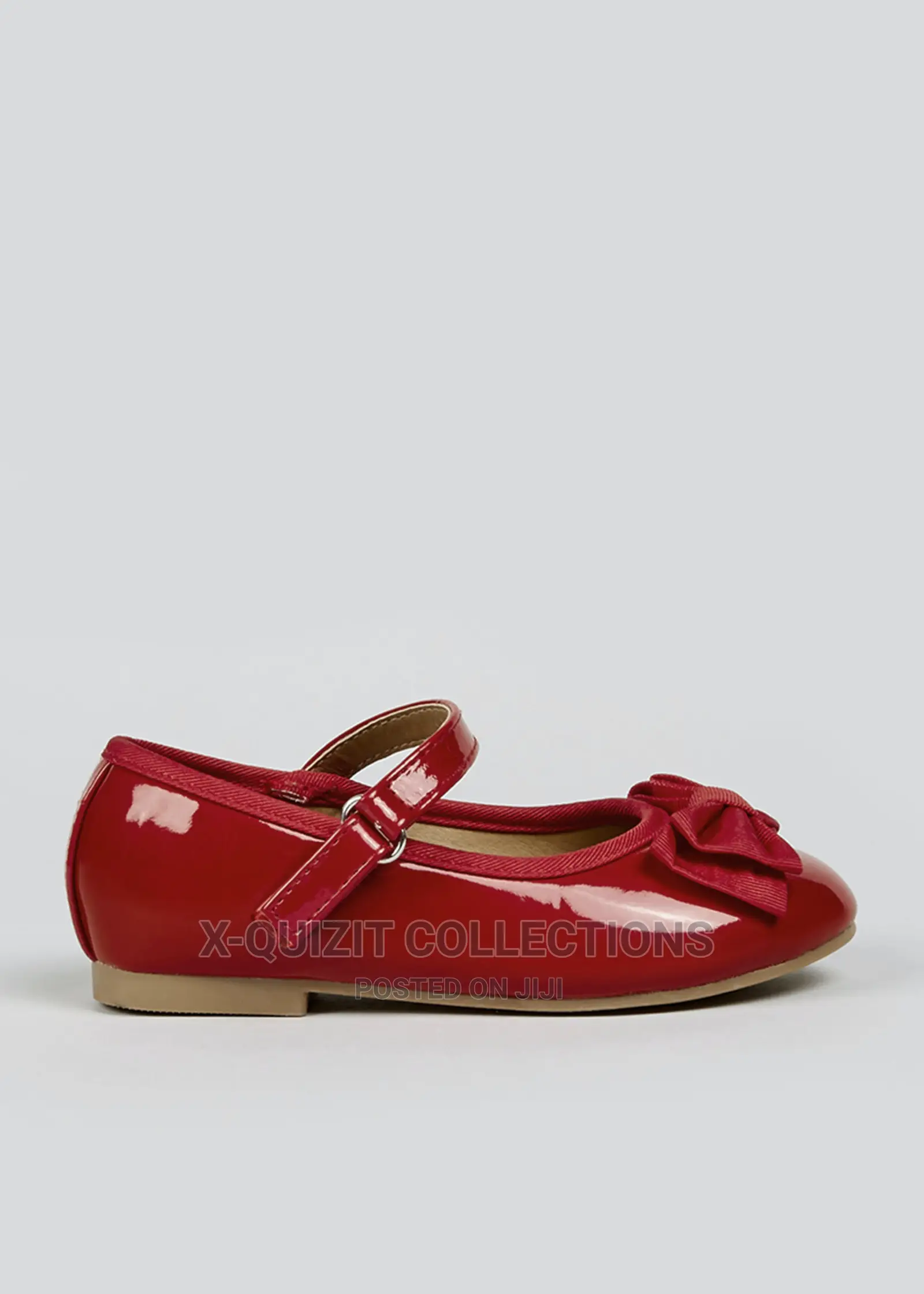 Girls Red Patent Ballet Shoe ( Size 20-38)