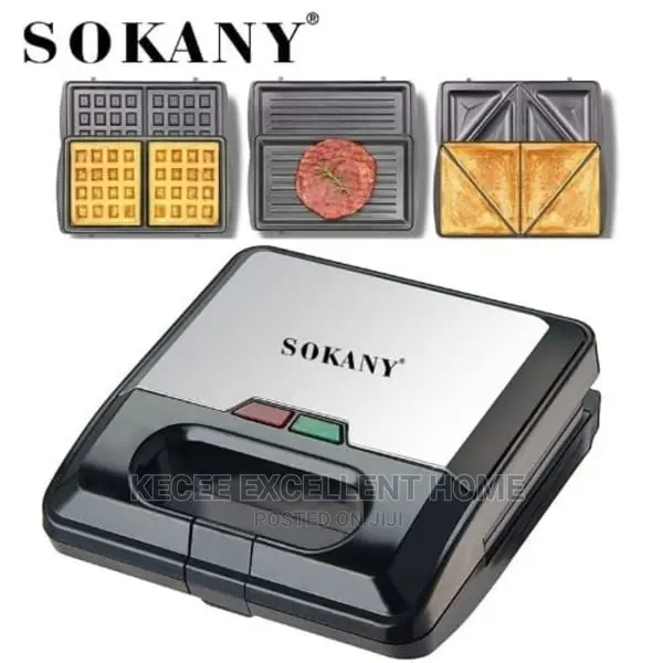 Sokany 3in1 Sandwich Maker 750w