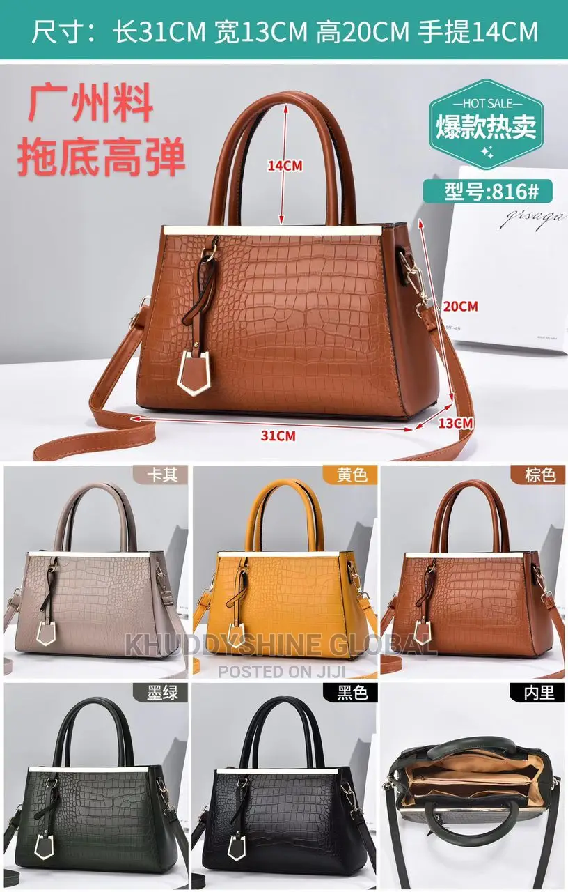Restocked Skin Leather Bag Handbag