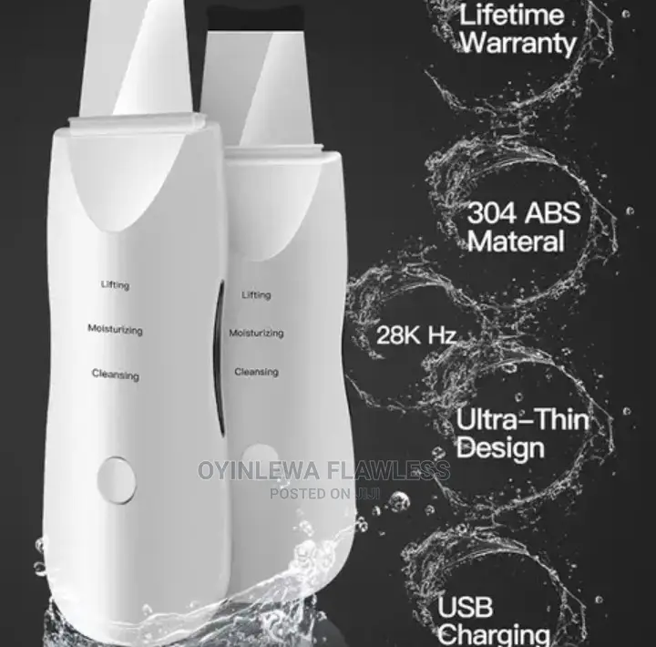 Ultrasonic Face Scrubber Cleaner Shovel Machine