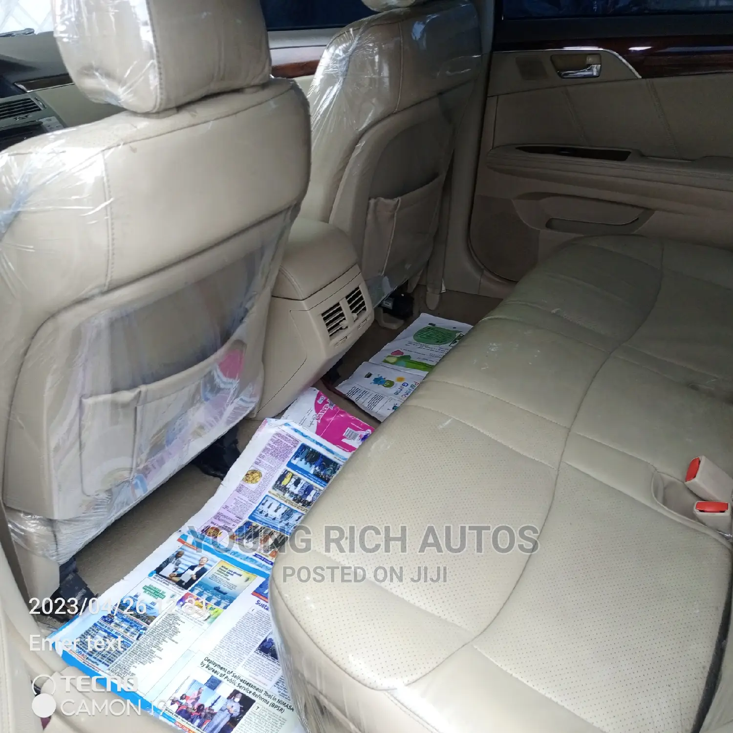 Toyota Avalon 2008 Red