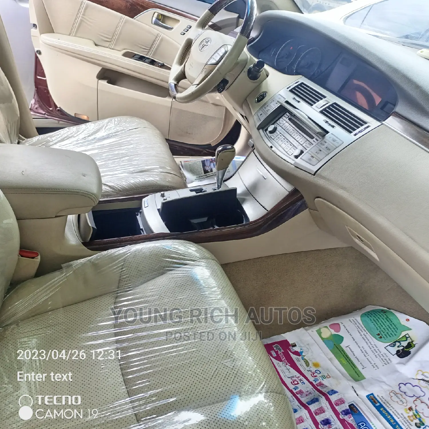 Toyota Avalon 2008 Red