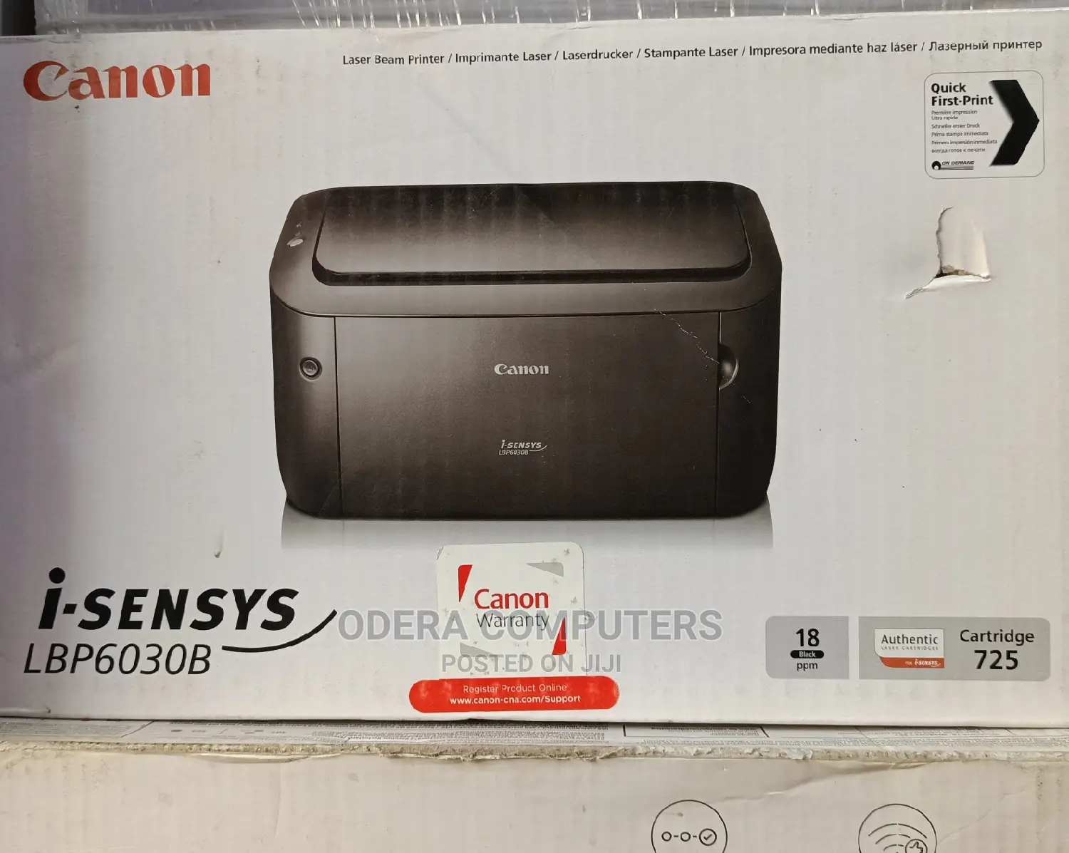 Canon I-Sensys LBP6030B Laser Beam Printer
