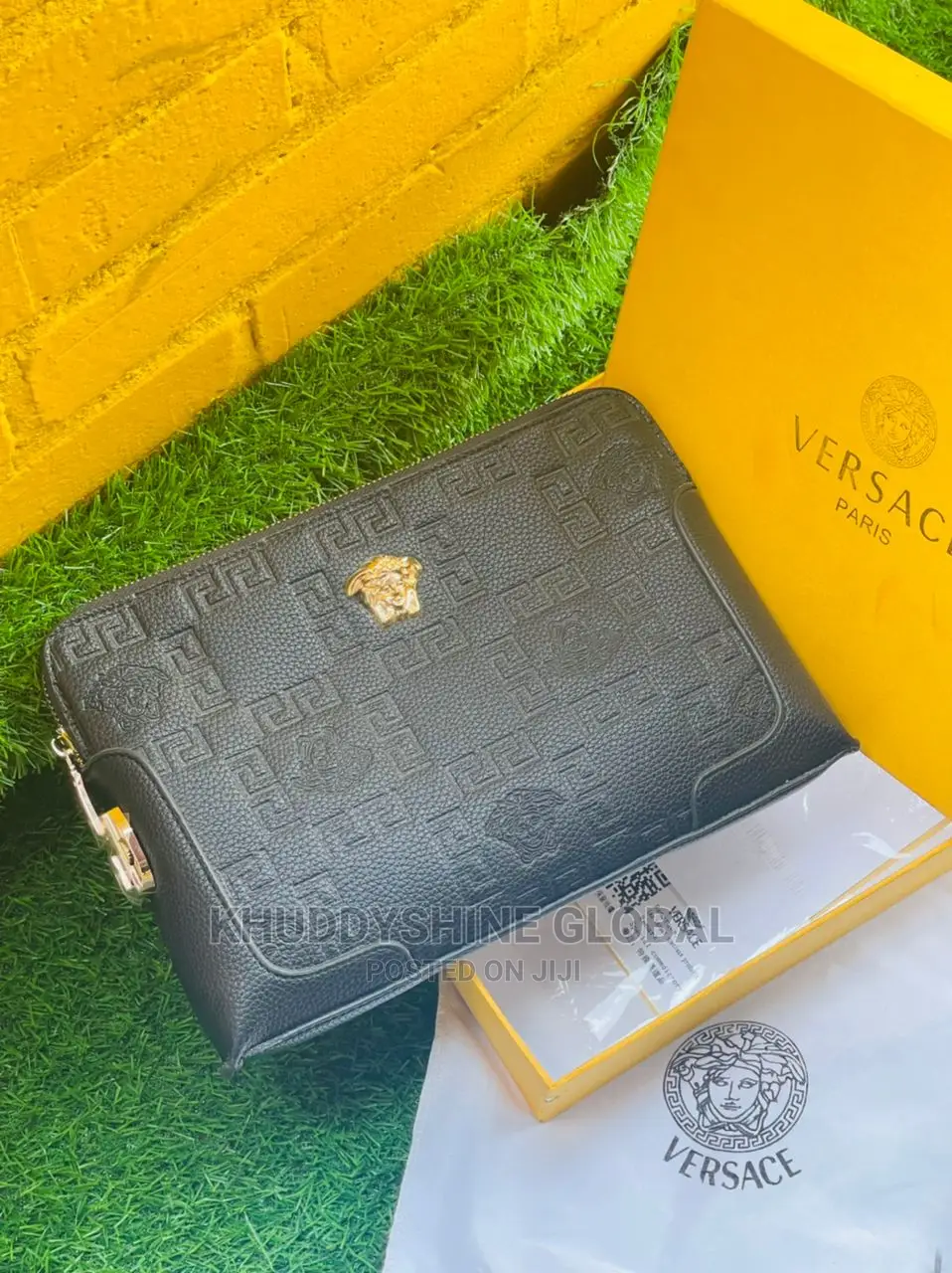 New Luxury Mens Clutch Bags With Security Locks
