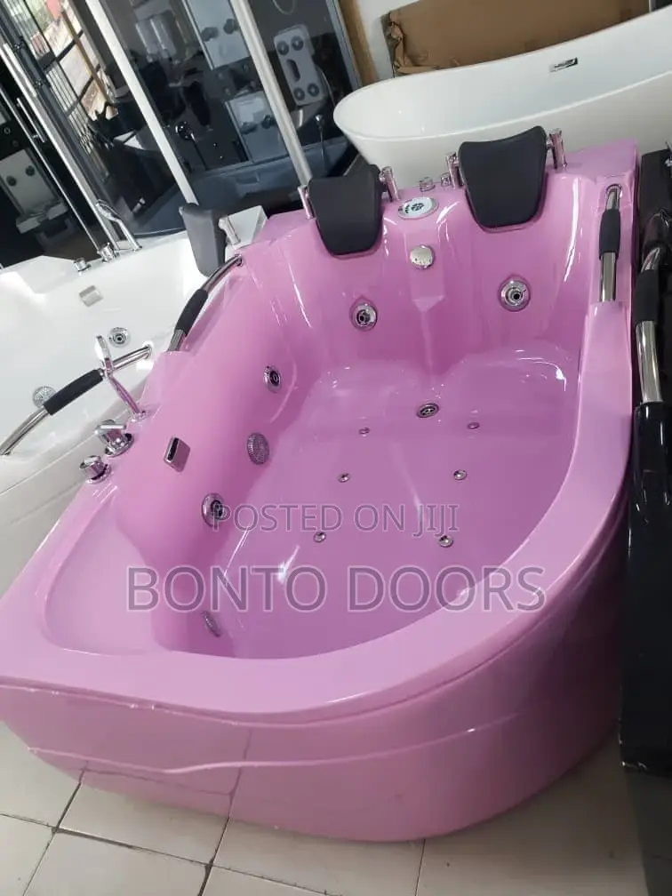 Name Pink Double Jacuzzi And White