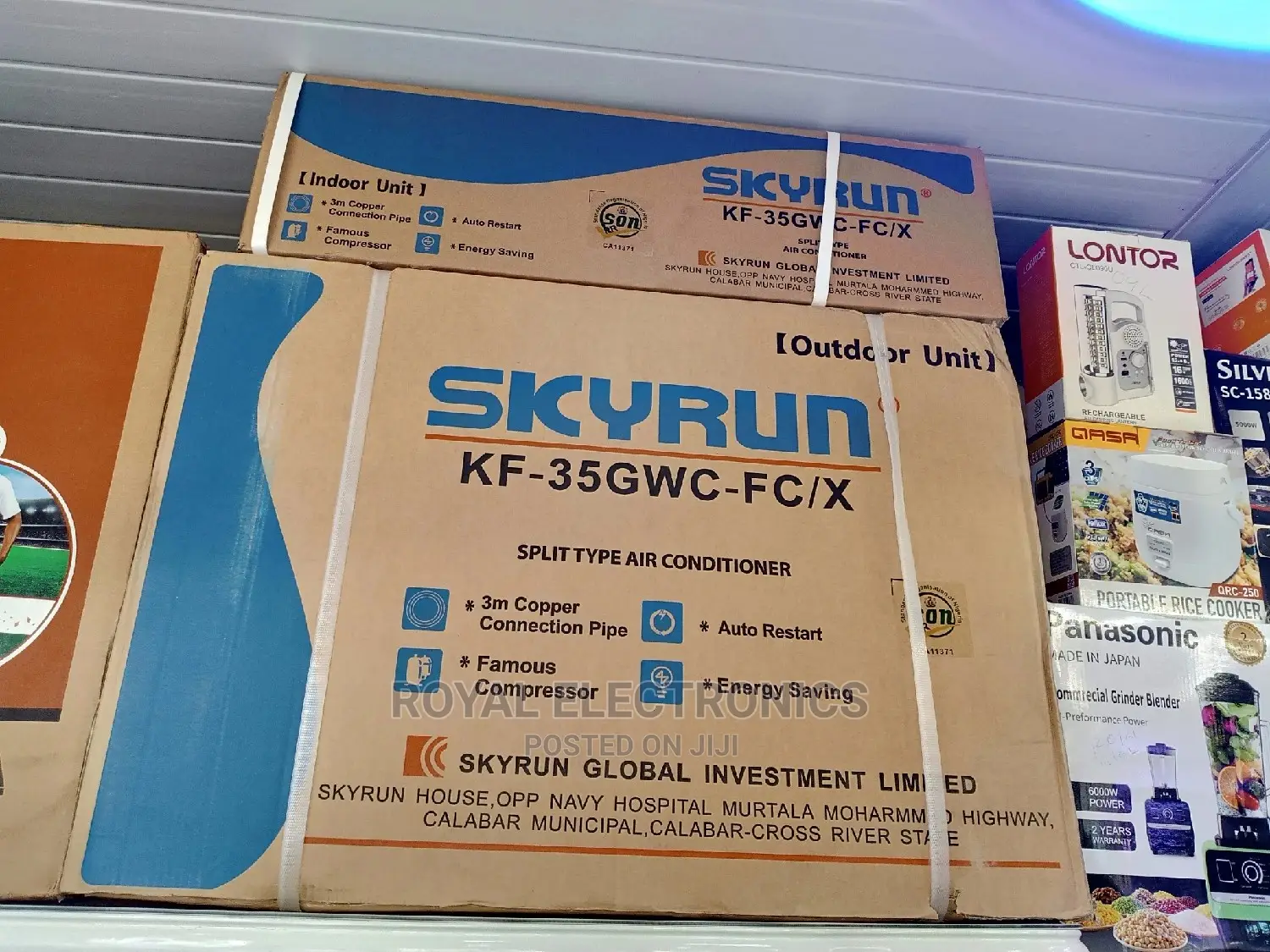 Just Released Skyrun 1.5hp Split AC With Free Installation