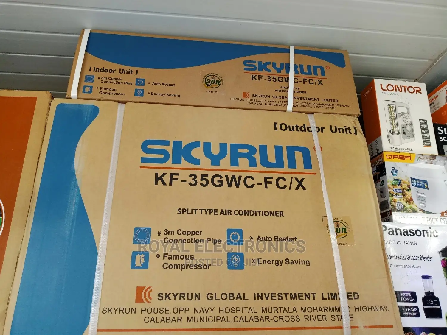 Just Released Skyrun 1.5hp Split AC With Free Installation