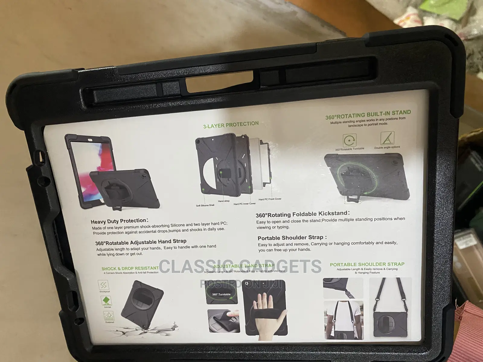 Defender Shockproof 3 In1case for iPad Pro 11/ 10.9 5th Gen