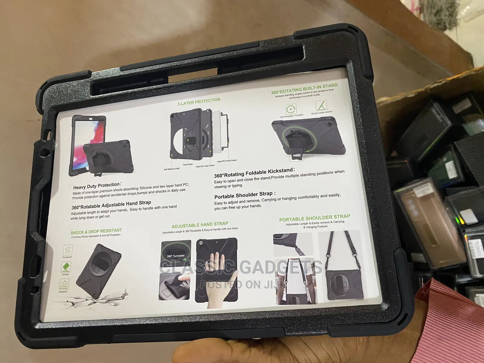 Defender Shockproof 3 In1case for iPad Pro 11/ 10.9 5th Gen