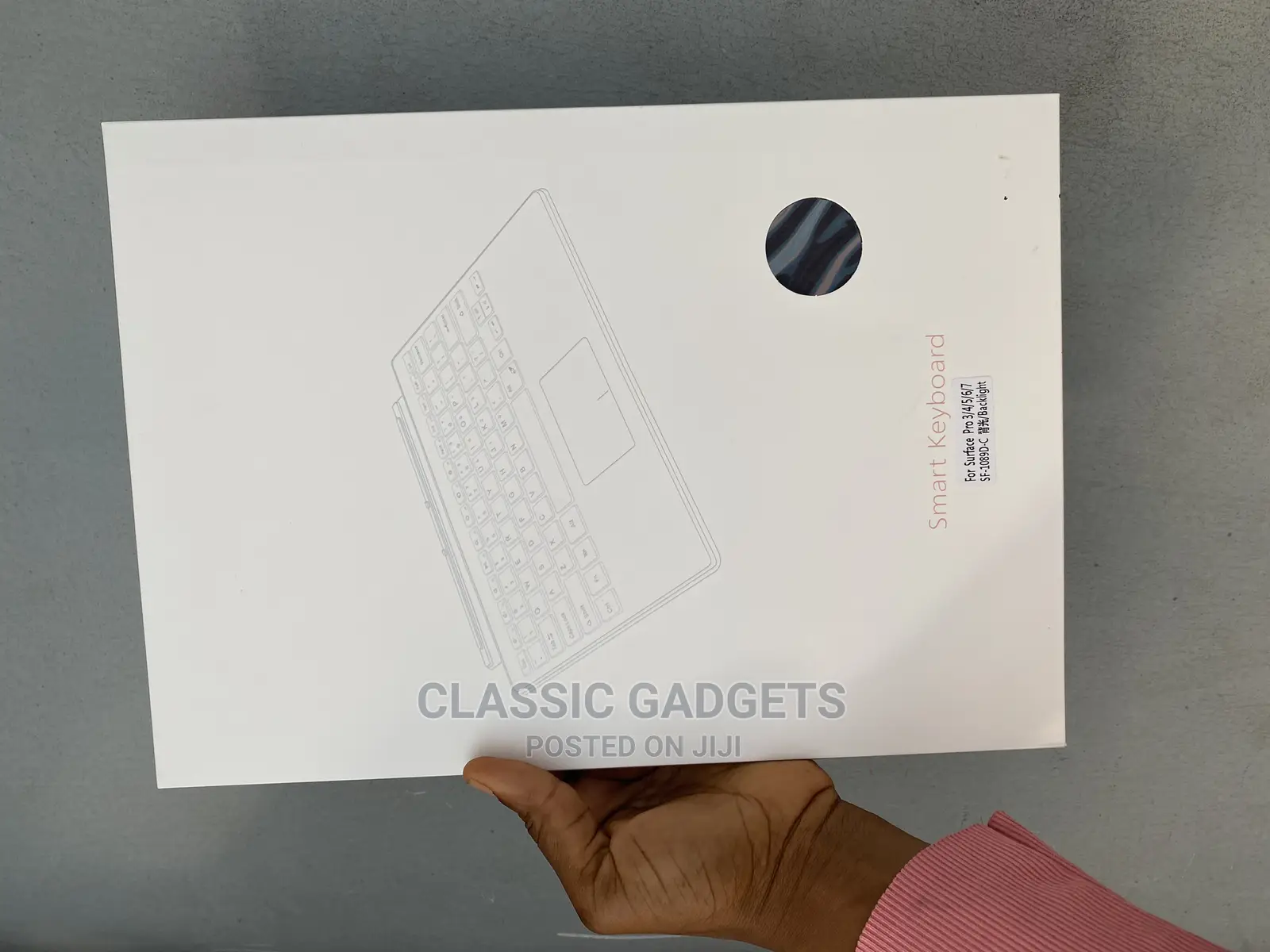 Wireless Bluetooth Backlight Keyboard for Surface Pro 5,6,7