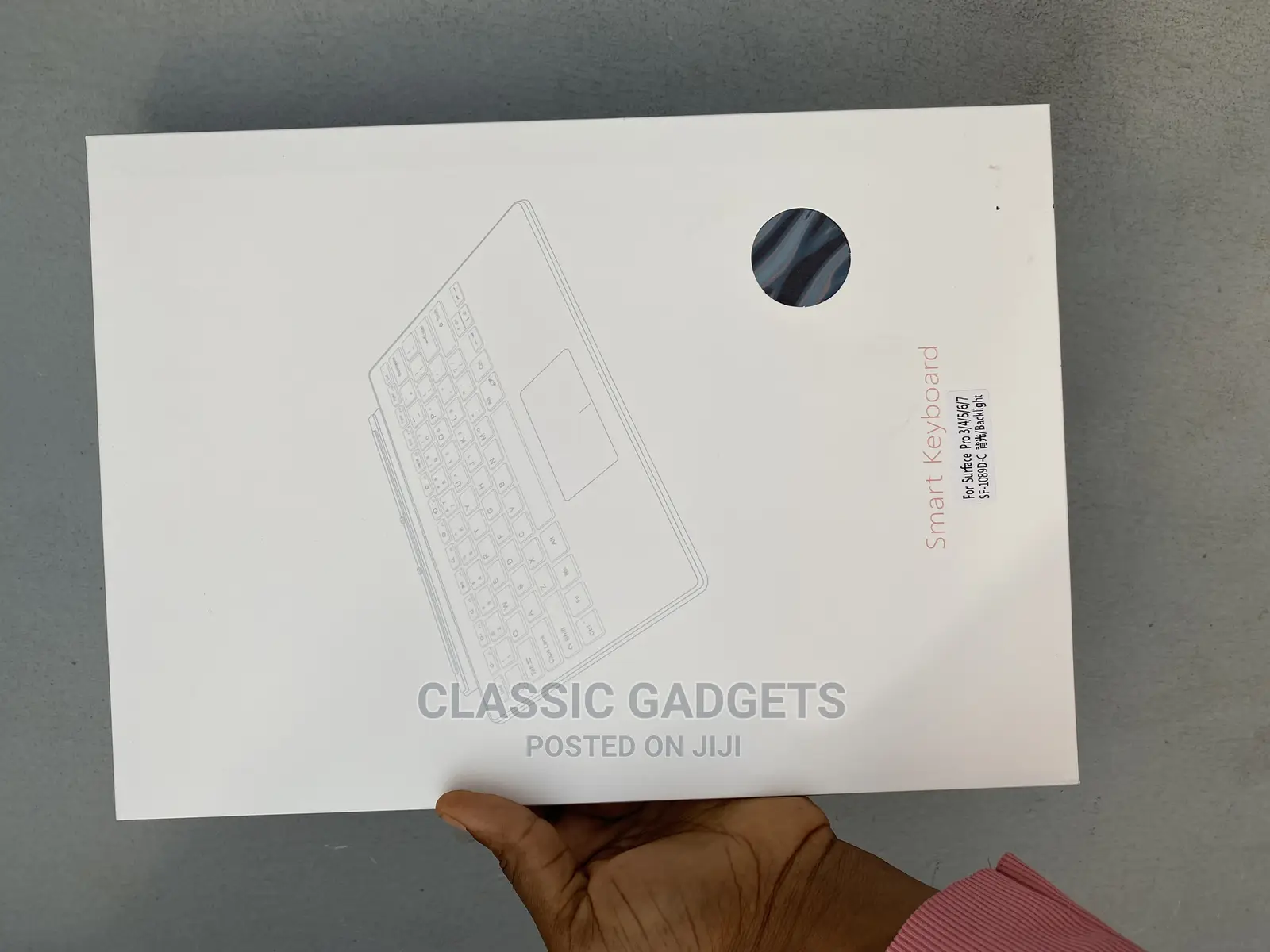 Wireless Bluetooth Backlight Keyboard for Surface Pro 5,6,7