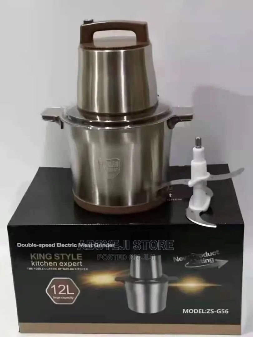 Yam Pounder and Food Processor 12L