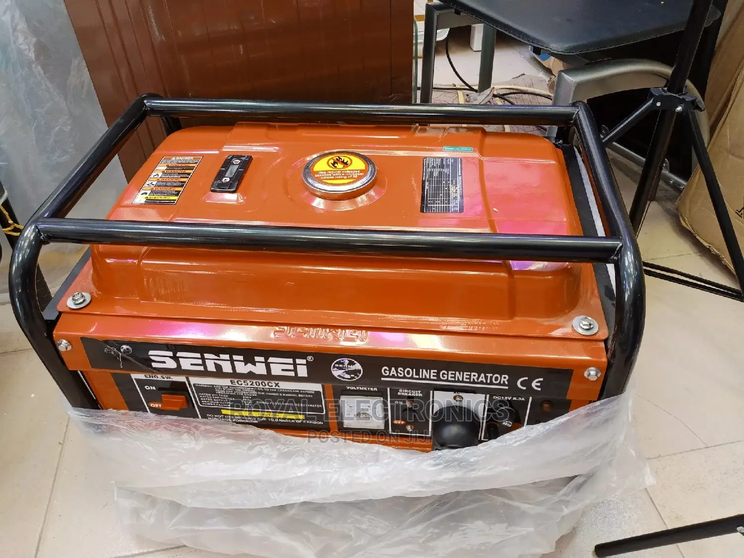 Authentic Senwei(2.5kva)Generator Ec5200cx - Manual