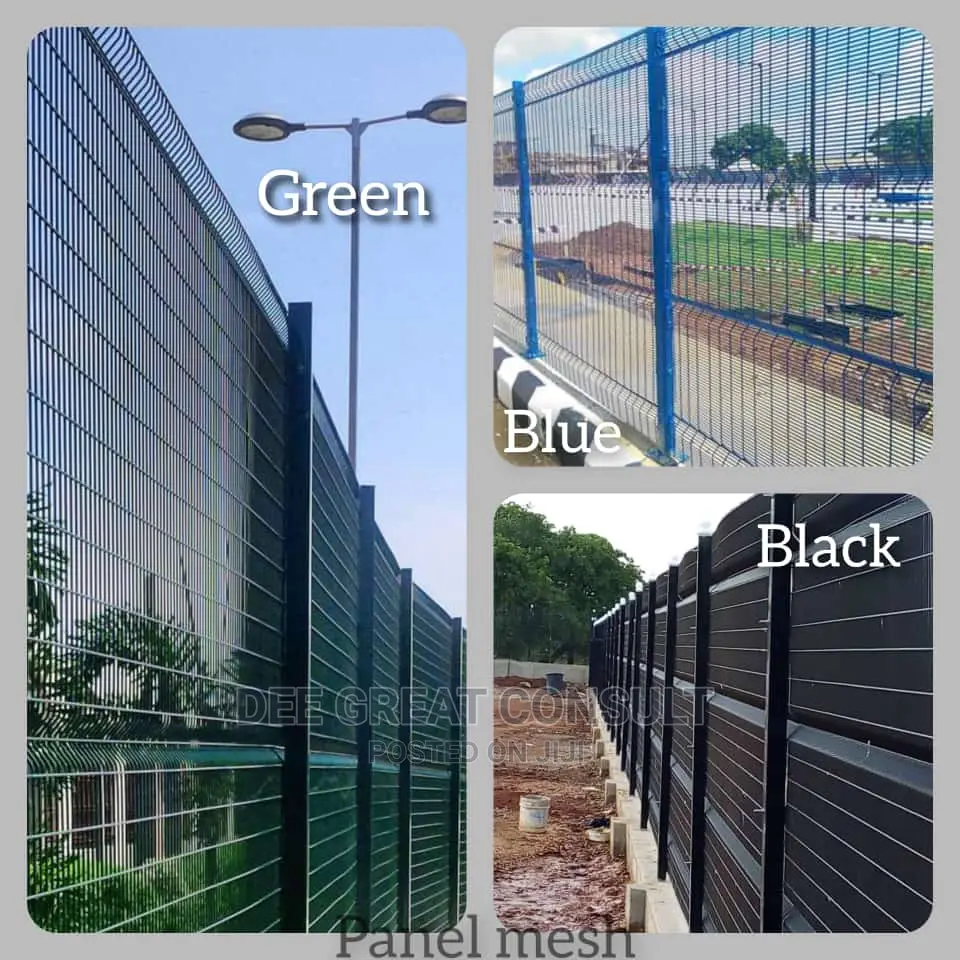 Panel Mesh; Anti Finger Types