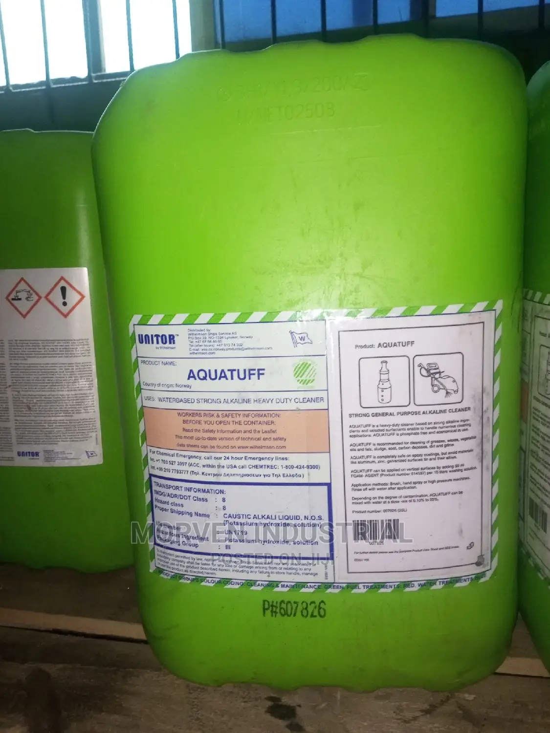 Aquatuff - Heavy Duty Degreaser for Industrial Cleaning