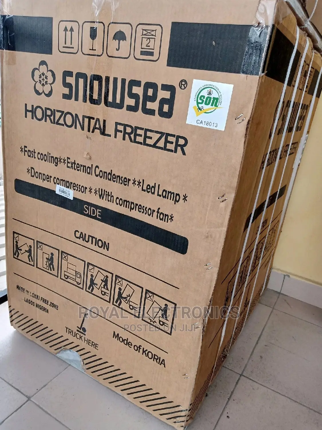World Class Snowsea 150 Liters Chest Freezer | BD-208