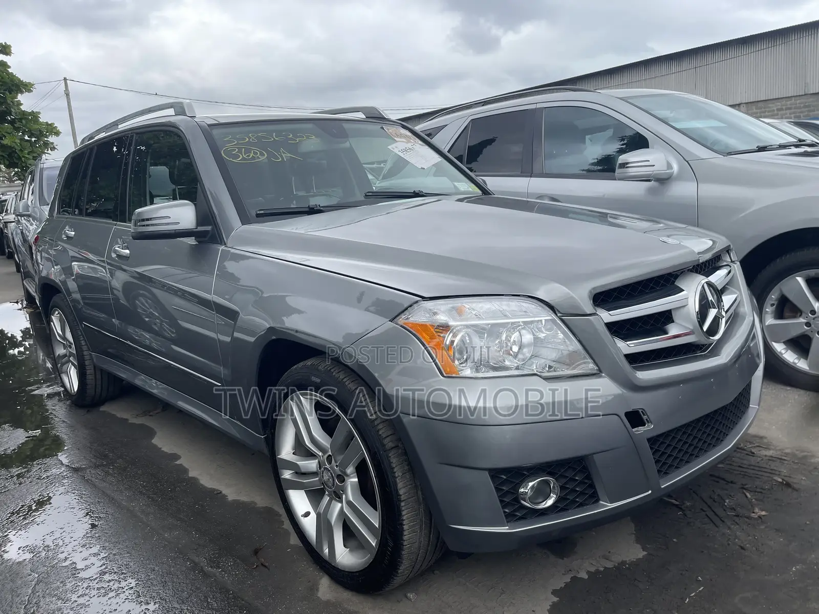 Mercedes-Benz GLK-Class 350 4MATIC 2012 Gray