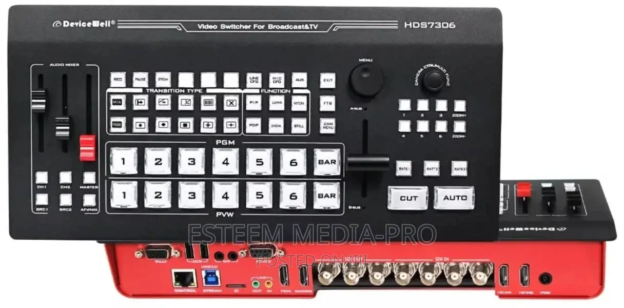 Devicewell Hds7306 6 Channels Uhd Video Switcher