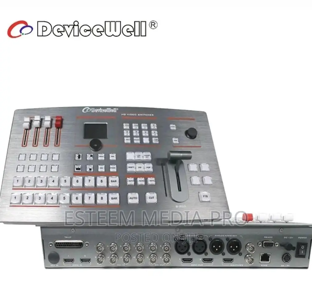 Devicewell Hds6110 10-Channel Video Switcher With T-Bar