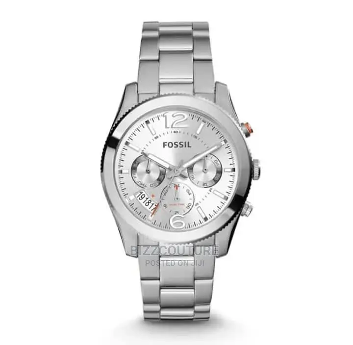 Original FOSSIL Silver Steel Watch Available in Store