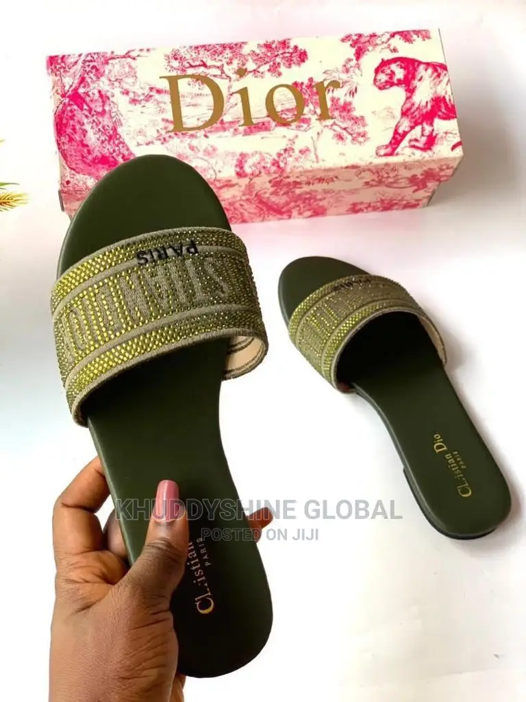 Christian Dior Paris Slippers for Woman