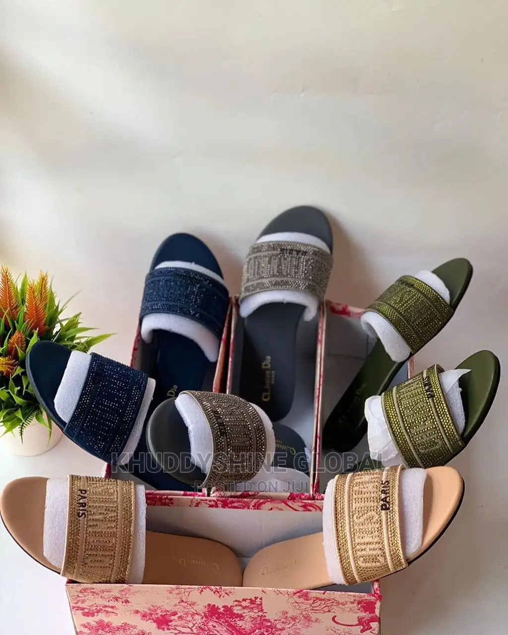 Christian Dior Paris Slippers for Woman