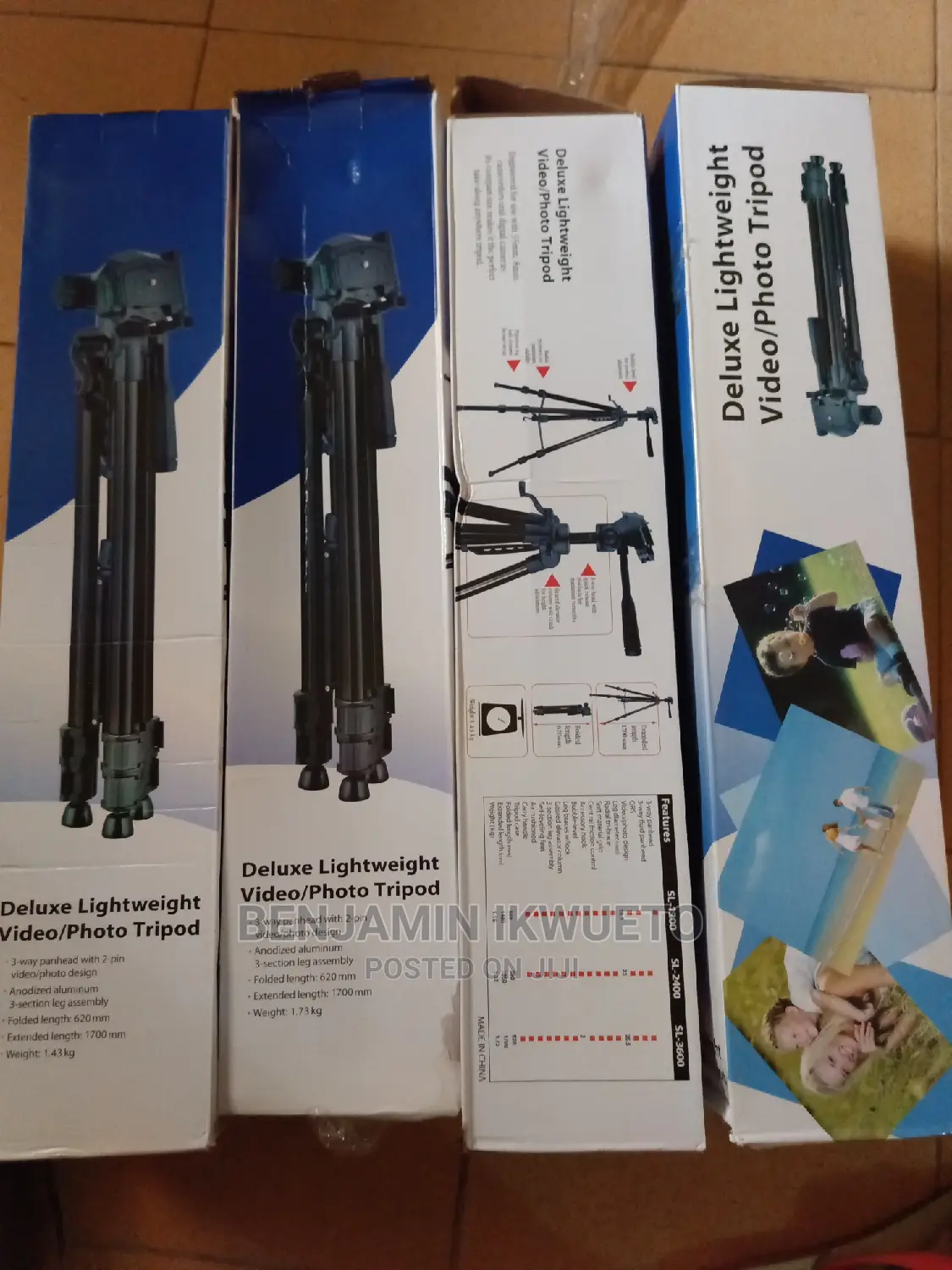 Camera Video Tripod, Light-Weight
