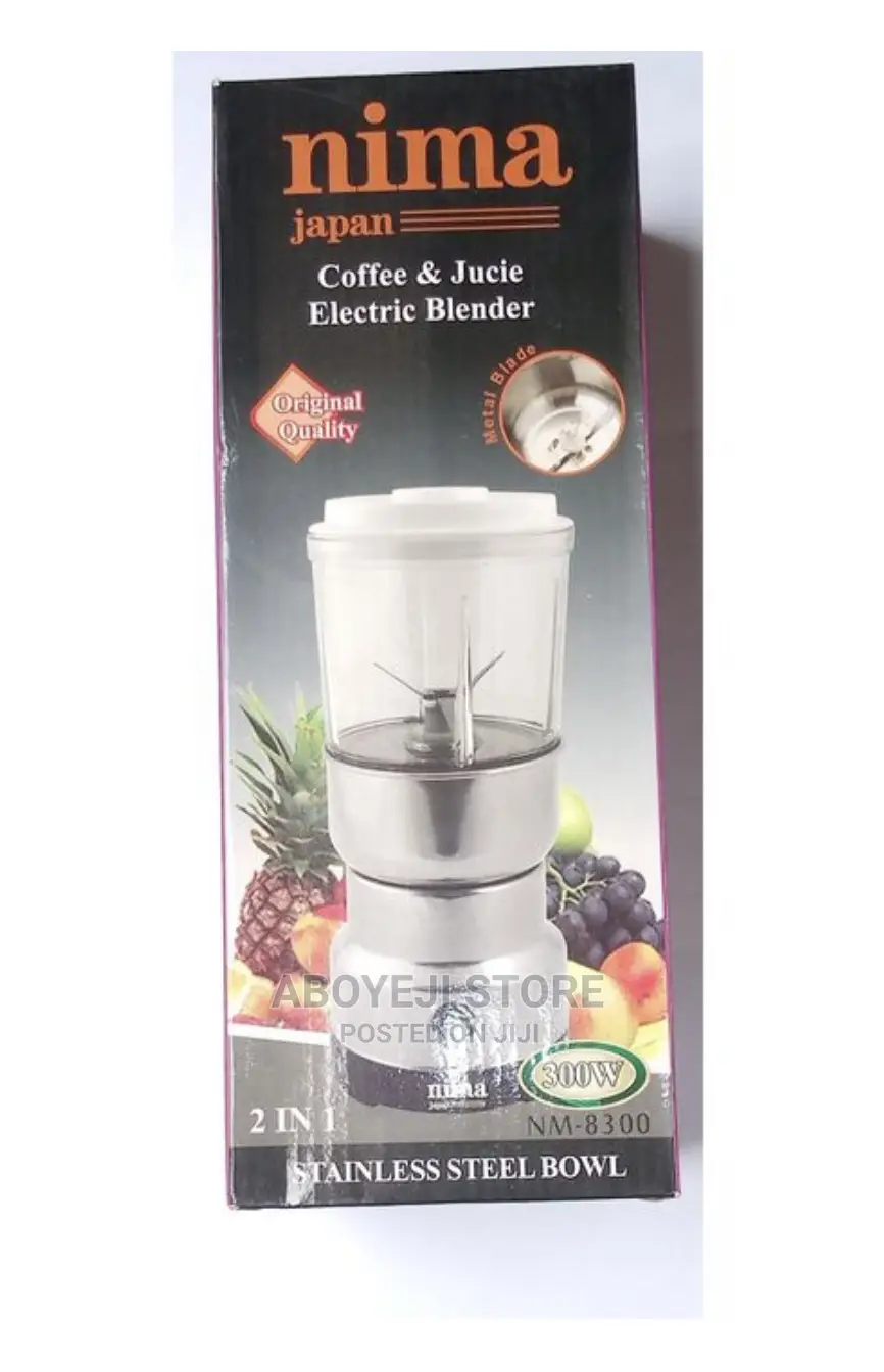 Nima 2 In 1 Nima Electric Grinder And Smoothie Maker.