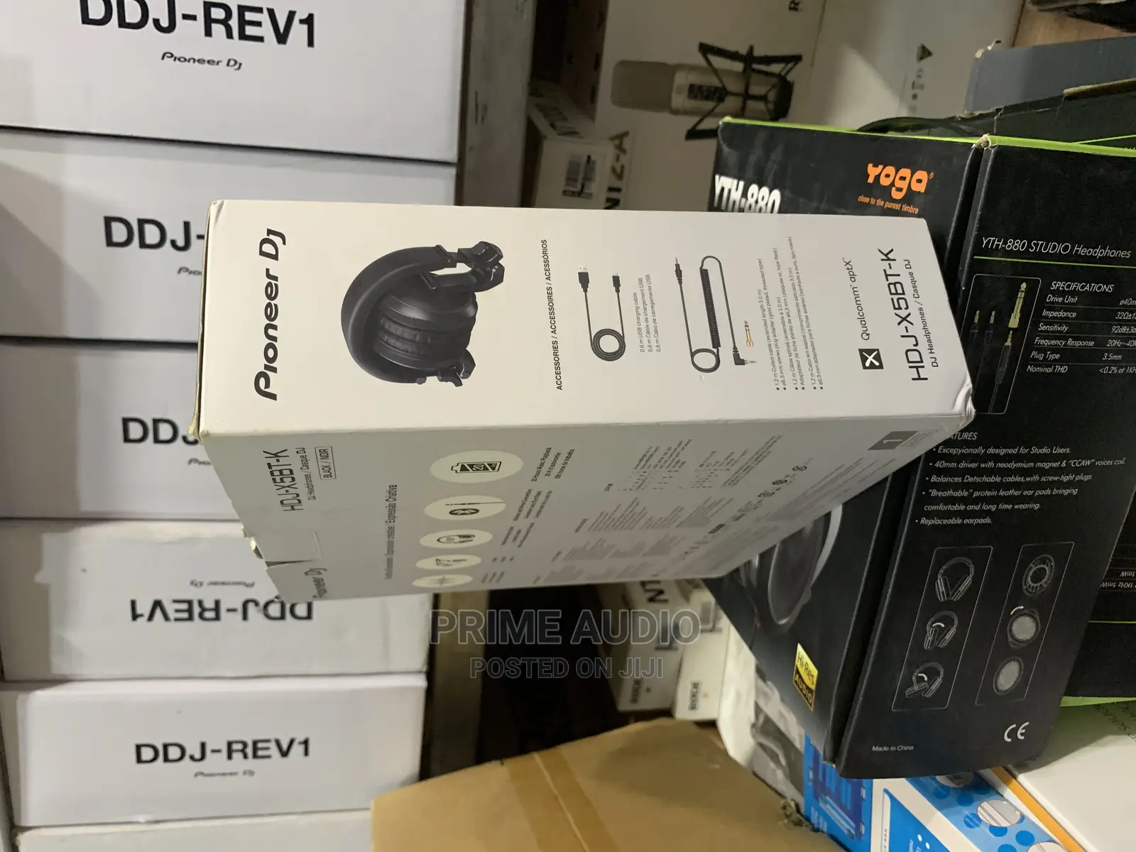 Pioneer DJ HDJ -X5bt -K DJ Headphone With Bluetooth