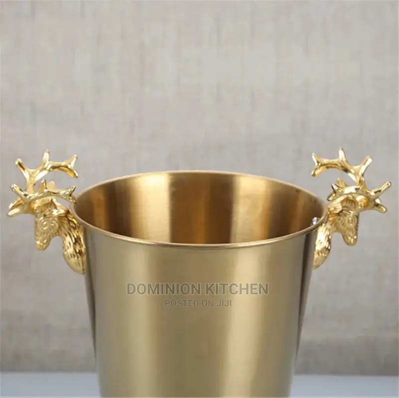 Gold Champagne Ice Bucket