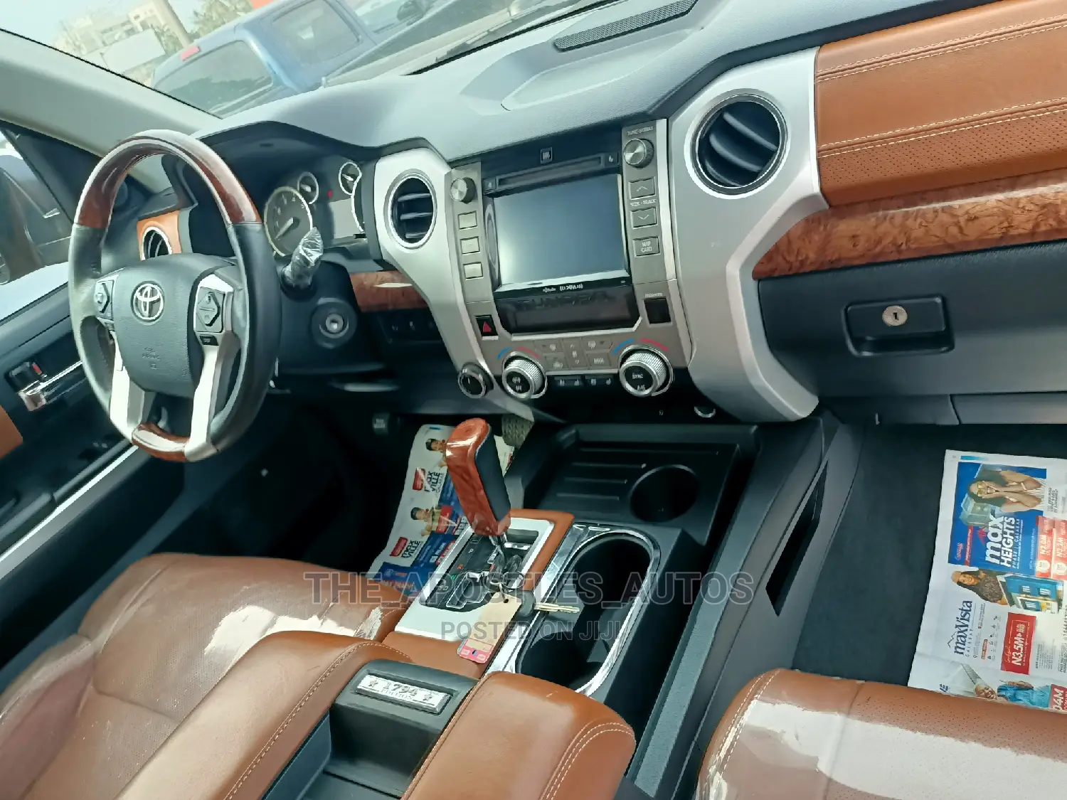 Toyota Tundra 2018 Burgundy