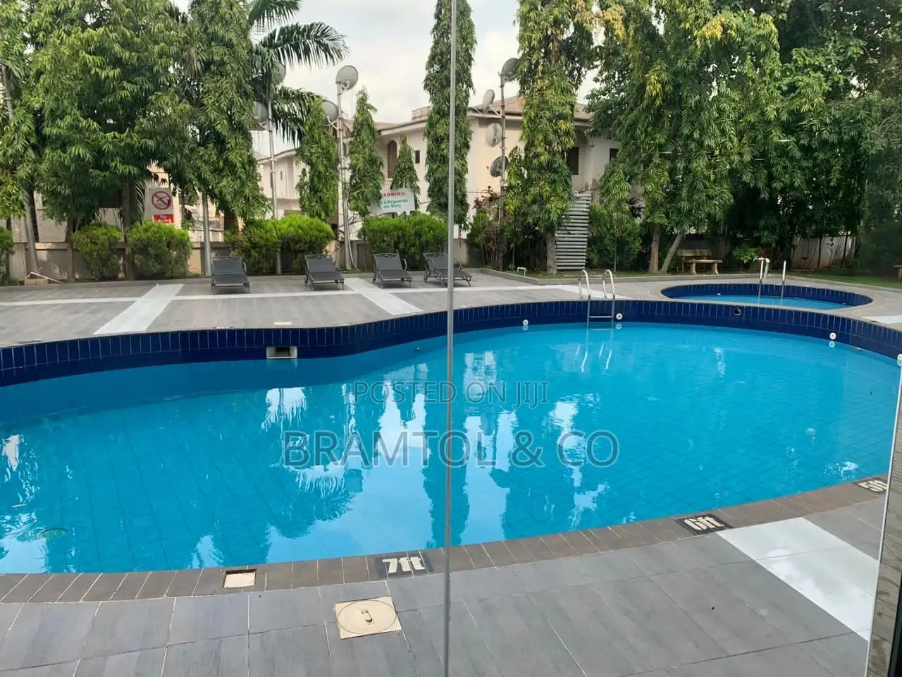Furnished 2bdrm Block of Flats in Jabi for rent