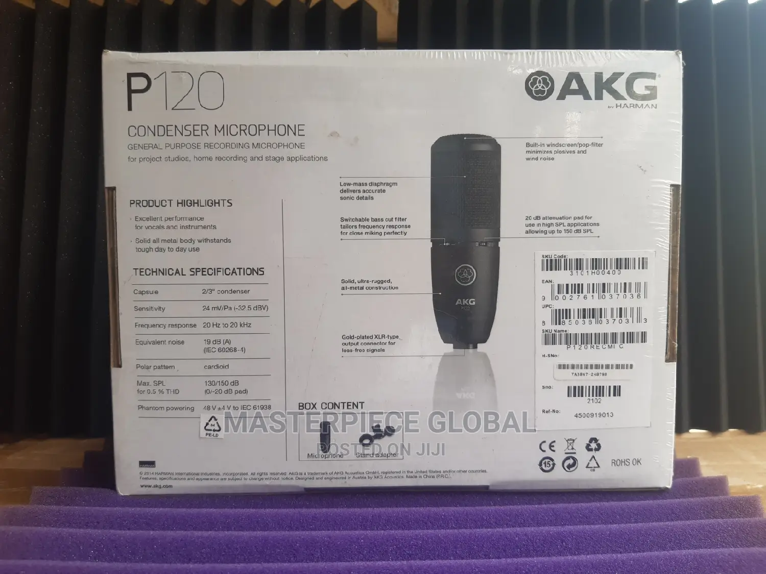 Akg P120 Condenser Mic