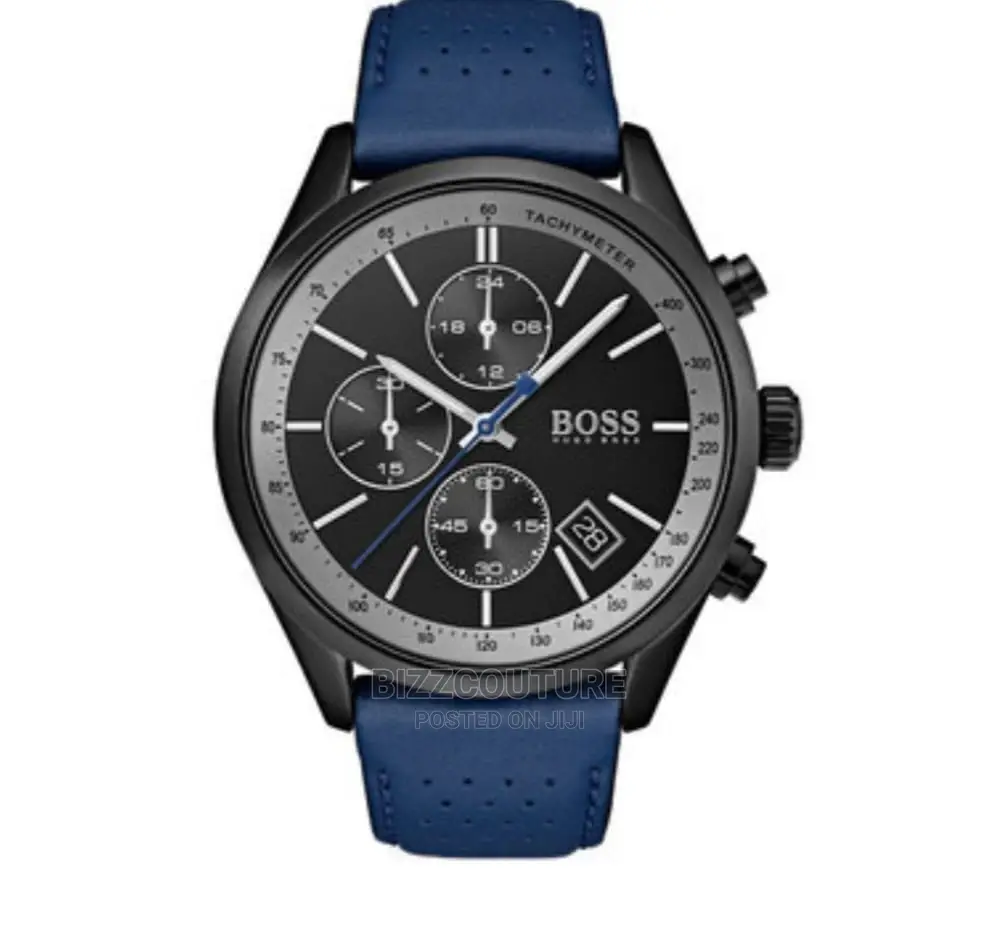 Original FOSSIL Blue Leather Steap Watch Available in Store