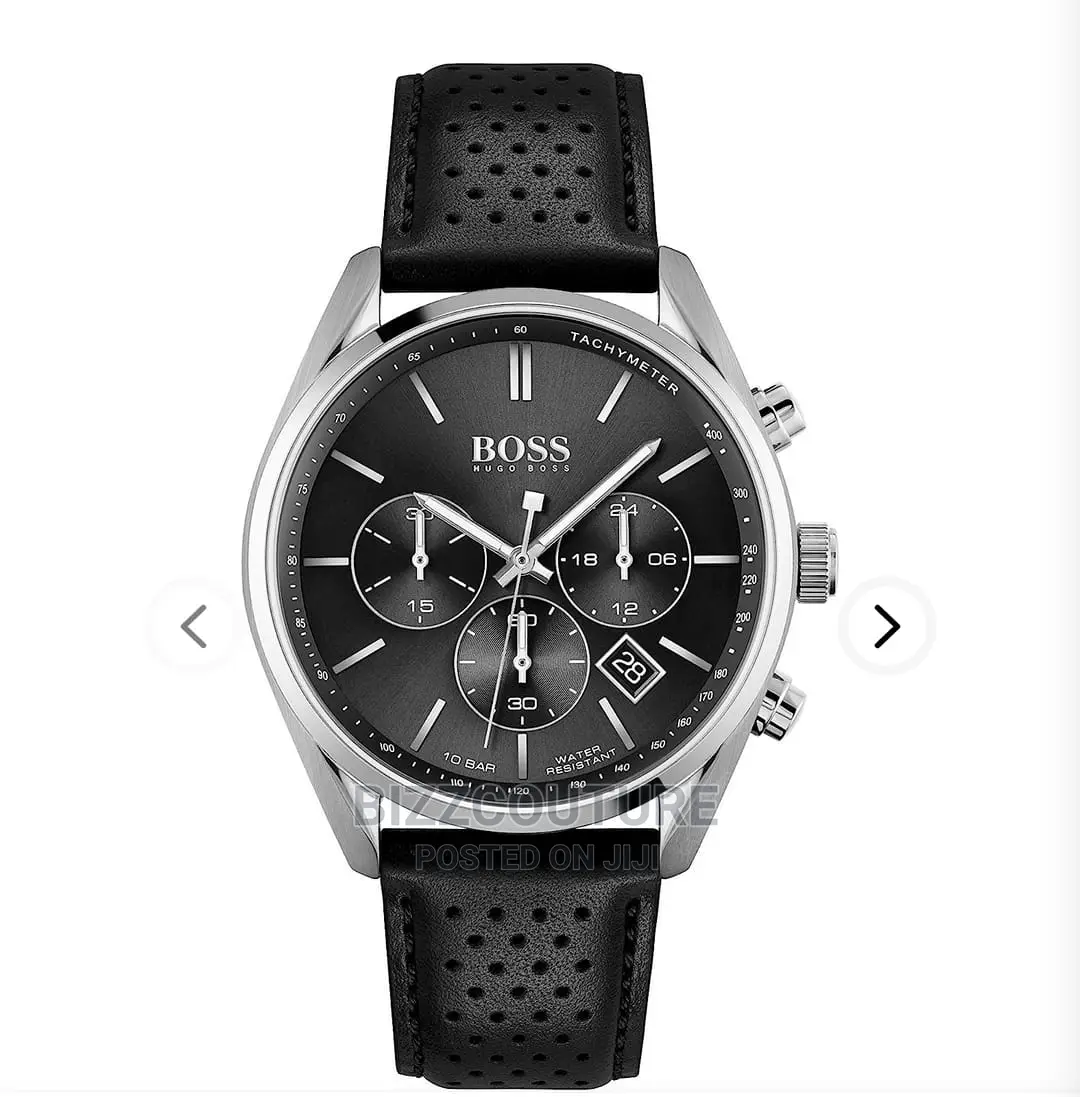 Original Fossil Black Leather Steap Watch Available in Store