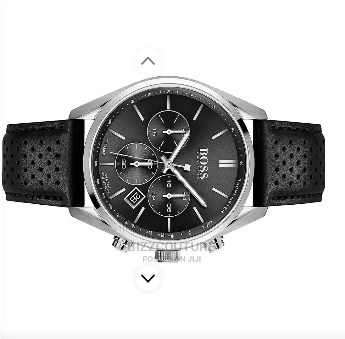 Original Fossil Black Leather Steap Watch Available in Store