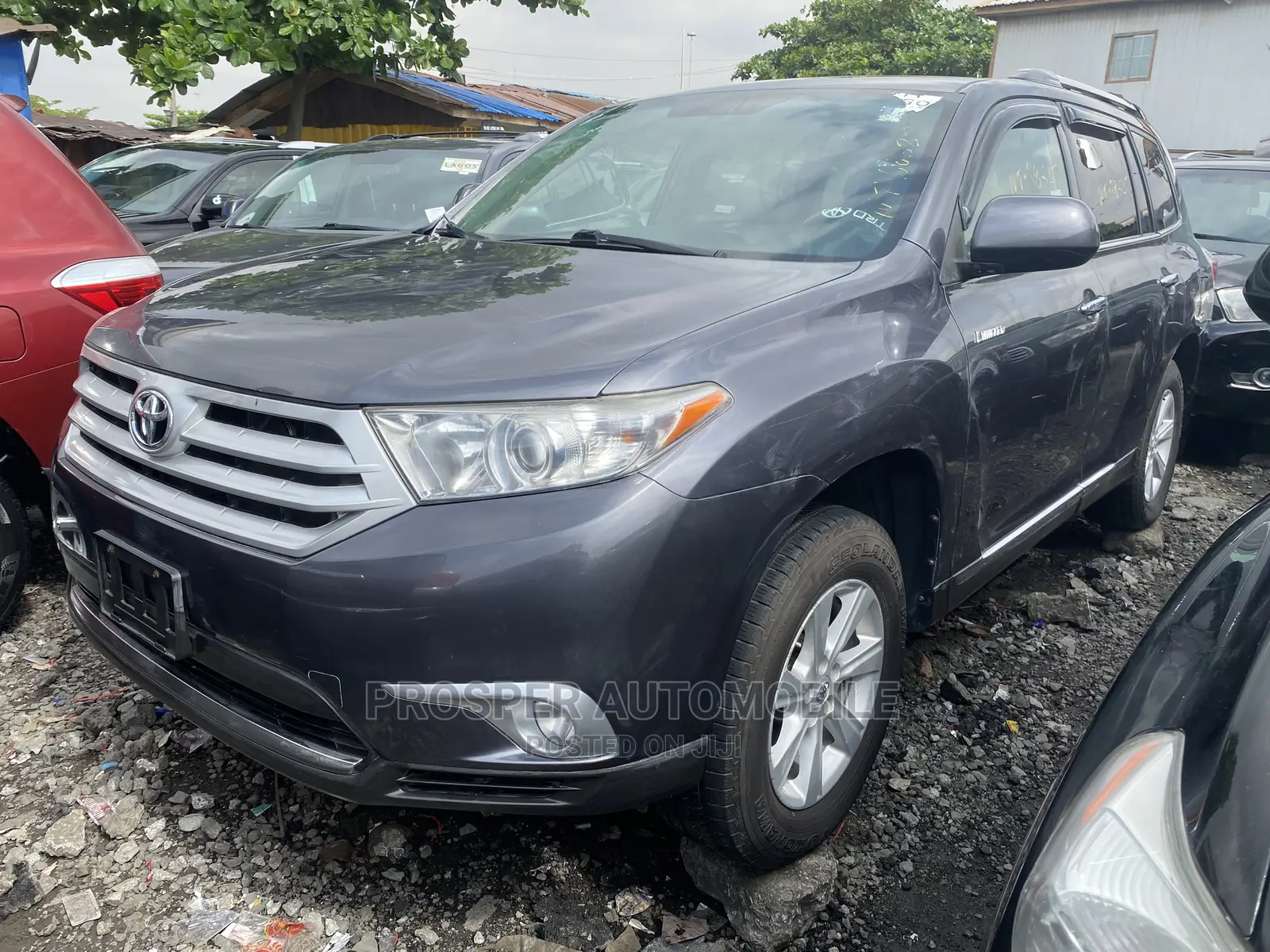 Toyota Highlander Limited 3.5L 2WD 2013 Gray