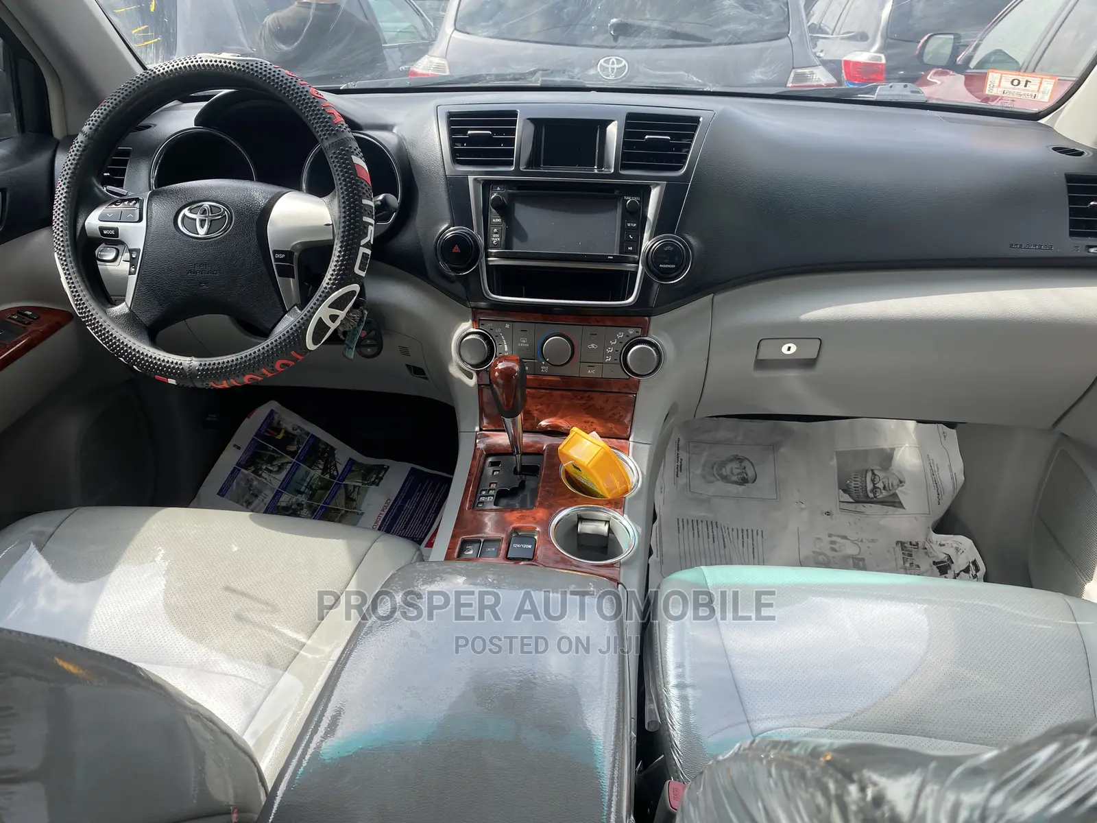 Toyota Highlander Limited 3.5L 2WD 2013 Gray