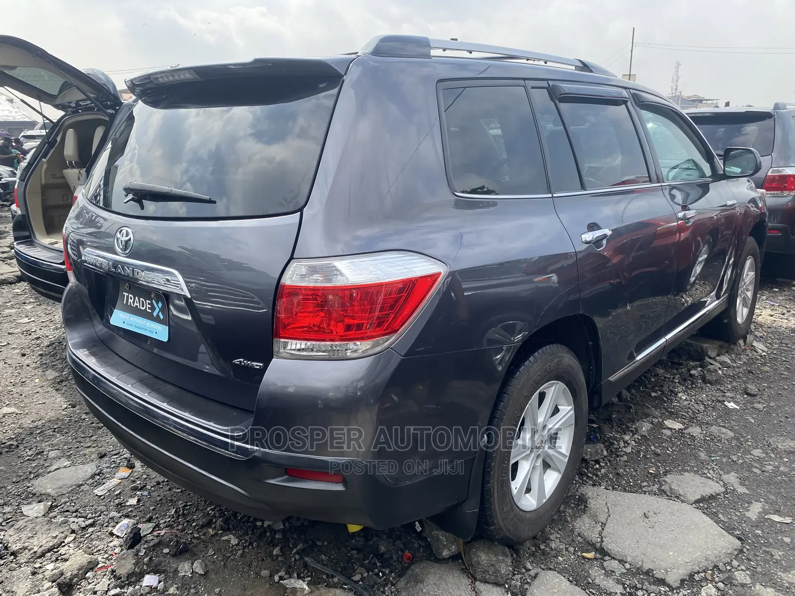 Toyota Highlander Limited 3.5L 2WD 2013 Gray