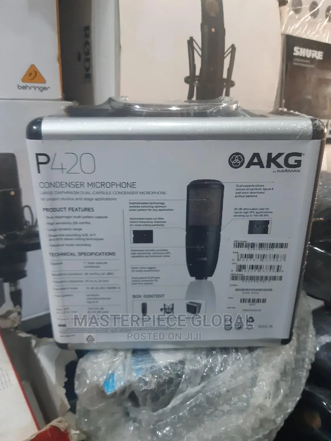 Akg P420 Condenser Microphone