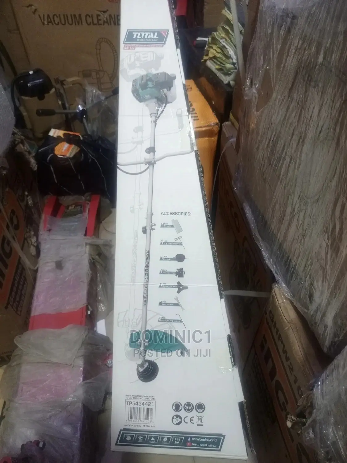 Total Gasoline Grass Trimmer And Bush Cutter