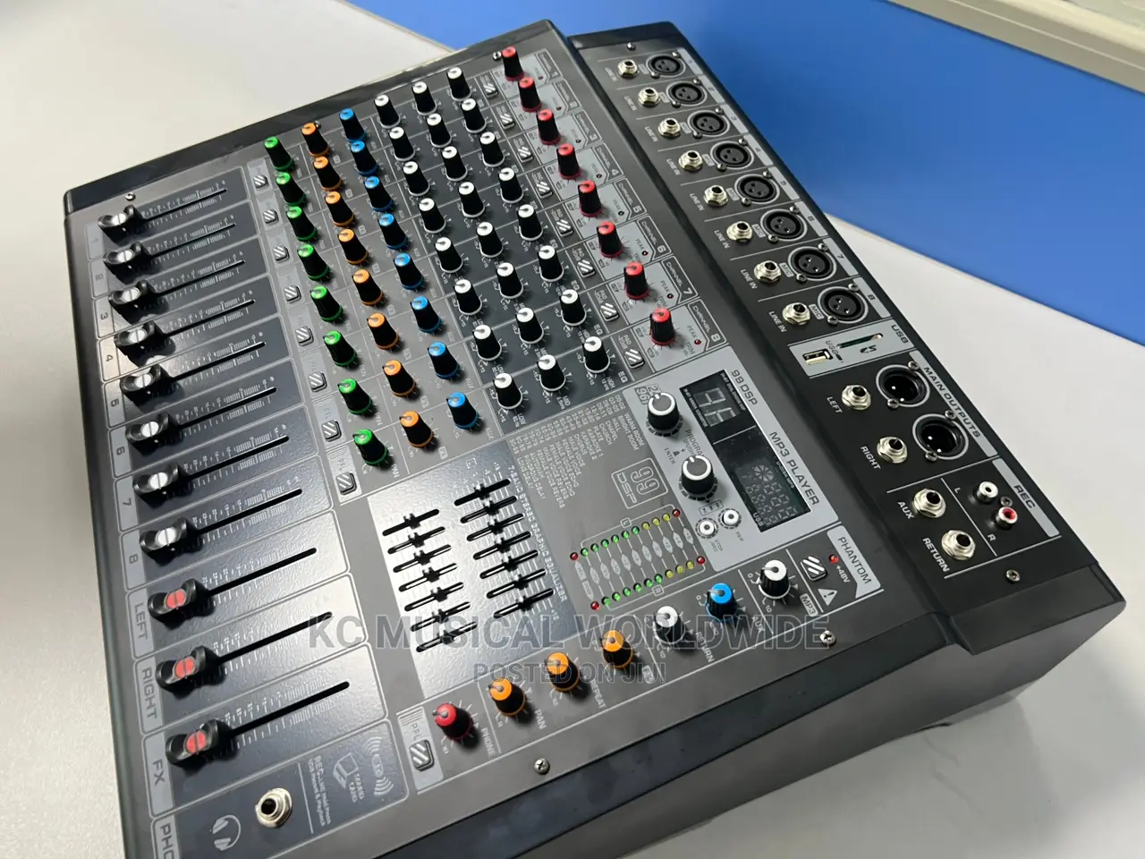 Yamaha/Dynamic Sound 8chanels Powered Mixer