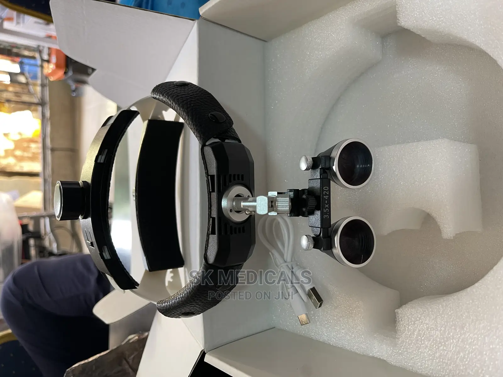 Led Binocular Surgical Dental Loupe And Headlights
