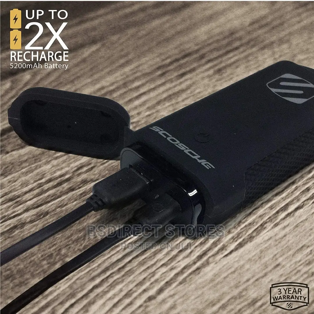 Scosche Gobat 5,200 Mah Rugged 12W Heavy-Duty Portable