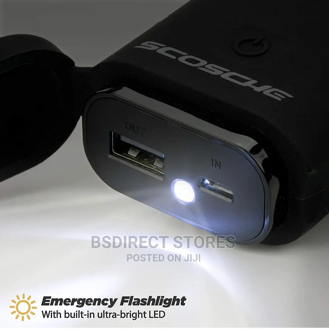 Scosche Gobat 5,200 Mah Rugged 12W Heavy-Duty Portable