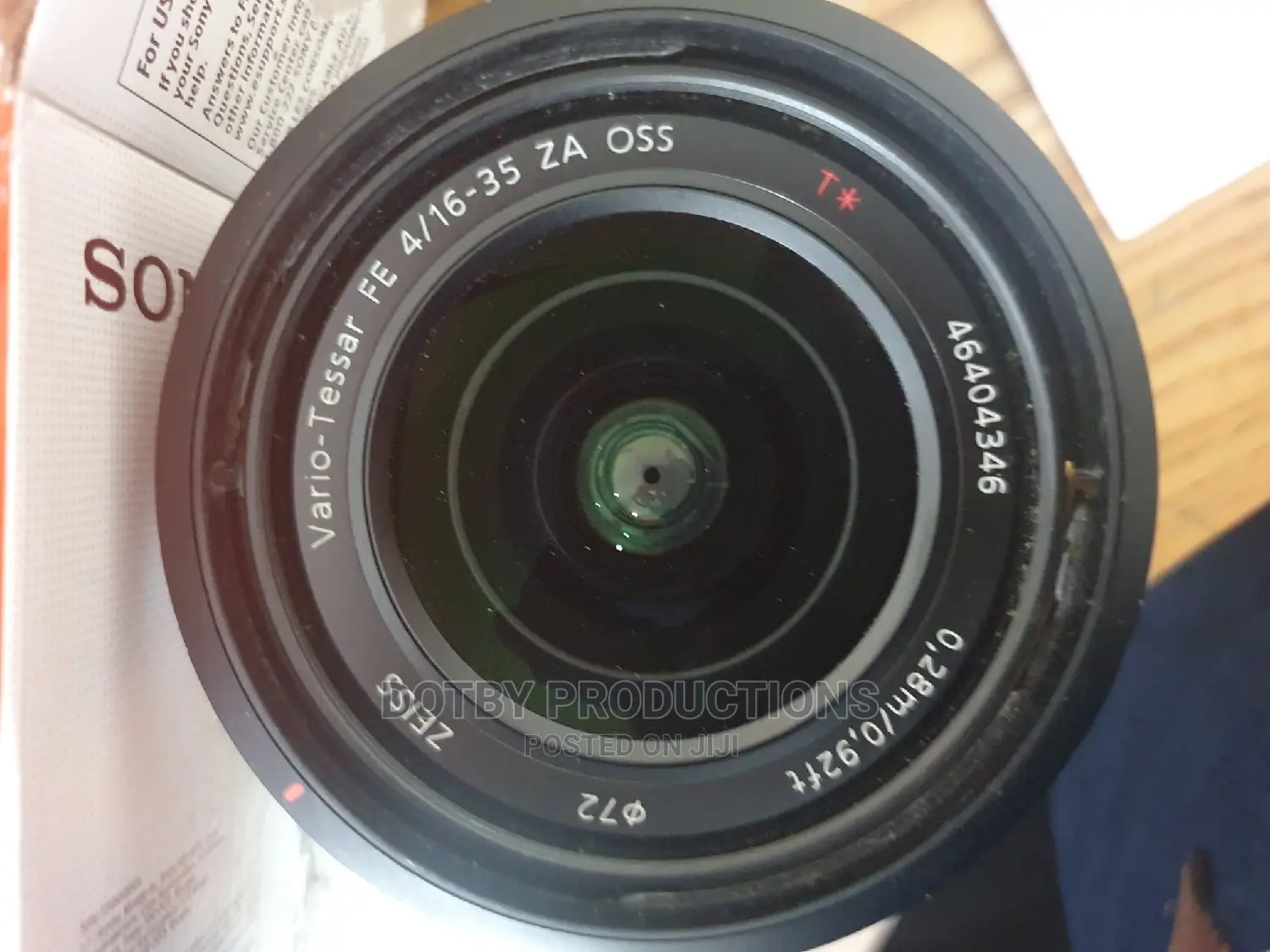 Sony FE 16-35mm F4 OSS Full Frame Lens for Rent