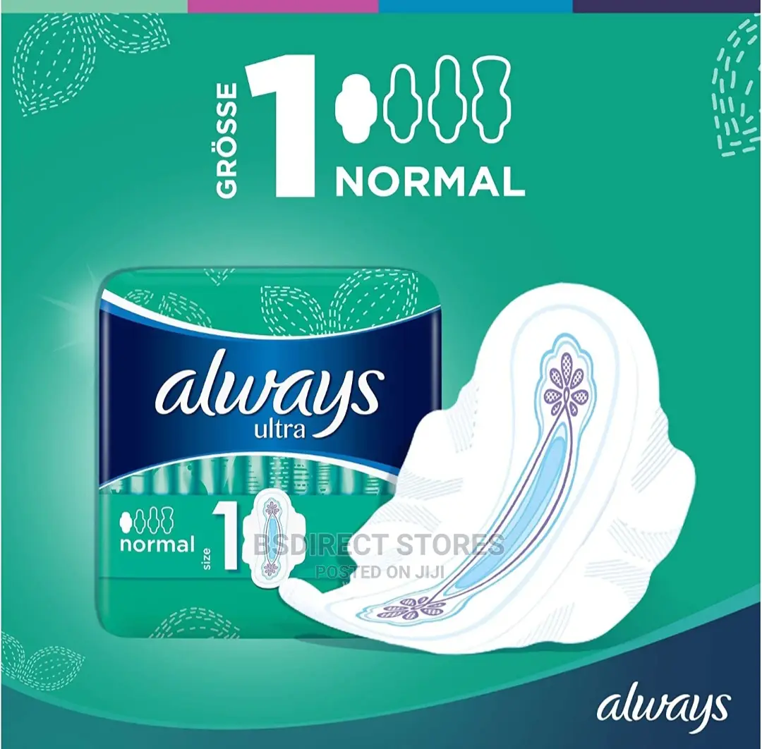 Always Sanitary Pads Ultra Normal Plus With Wings 38 Pieces