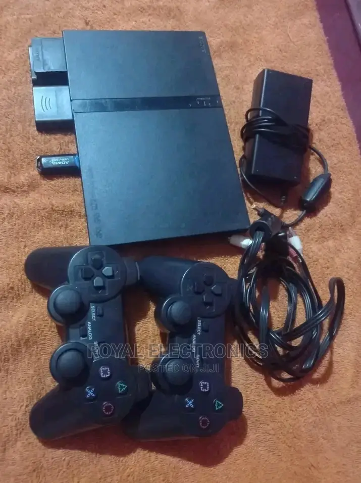 Best Quality Uk Used Ps2(Slim) With Pes23+10 Games And Pad