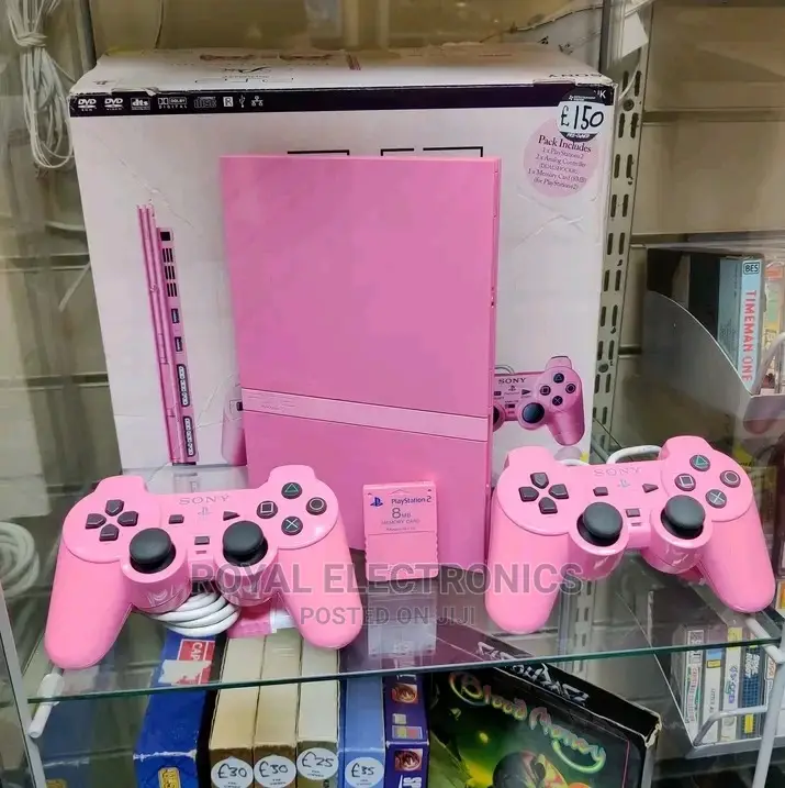Reliable Quality Used Ps2(Slim)With Pes23+10 Games And Pad