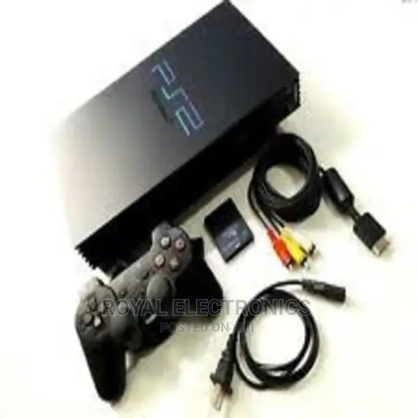 Top Quality Uk Used PS2 With Pes23 + 10 Games and Pad
